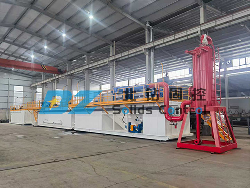 北鉆固控XJ550修井機(jī)固控系統(tǒng)調(diào)試驗(yàn)收完成，準(zhǔn)備銷往海外